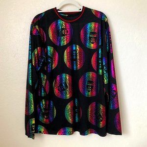 Drill NYC Rainbow Medusa Long Sleeved Shirt